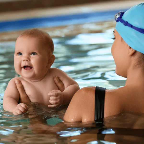 Baby-Schwimmen 6-18 Monate Baby-Schwimmen 6-18 Monate
